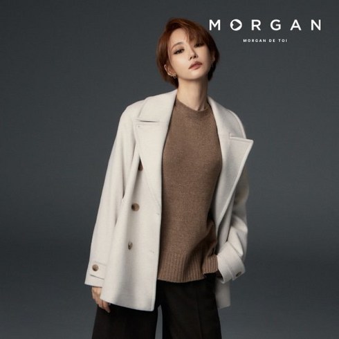 크리마스 기획전- MORGAN 핸드메이드 캐시 후드 코트 전문가 검증제품