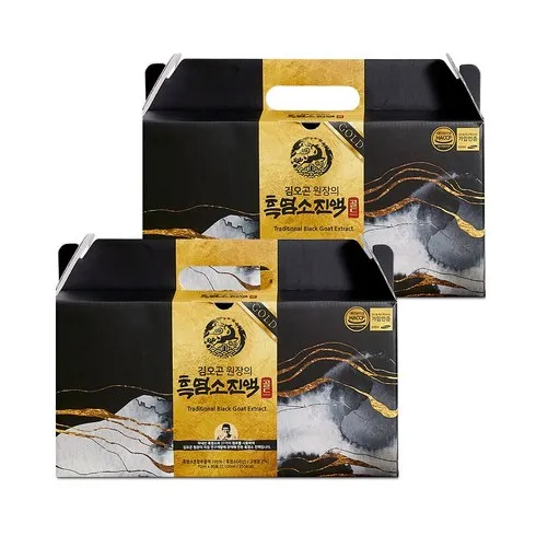 인스타에서 난리난 NEW김오곤 원장의 흑염소진액 골드 4박스  베스트상품