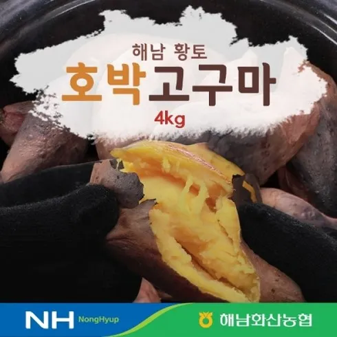 입학선물은 바로 화산농협 해남 황토 호박고구마 8kg 베스트상품