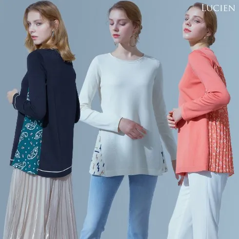 후기 1위- 라삐아프 NEW스트라이프 니트3종 비교분석