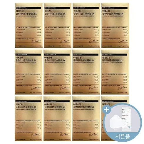 올 겨울 만족도1위- 에스더포뮬러 글루타치온 다이렉트 5X 12박스 비교분석