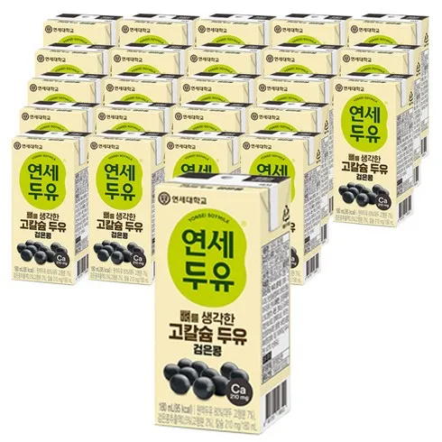 감사한분에게 전하는 연세 뼈를 생각한 고칼슘 진득찰 두유 72팩 세트  만족도 최고상품
