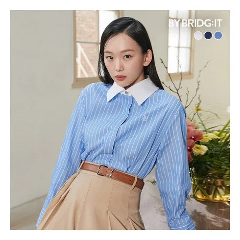 유튜브에서 소문난-  24SS NEW 세미 크롭 셔츠 3종 풀점 임박