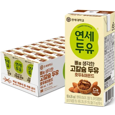 검증된 연세 뼈를 생각한 고칼슘 진득찰 두유 72팩 세트  만족도 최고상품