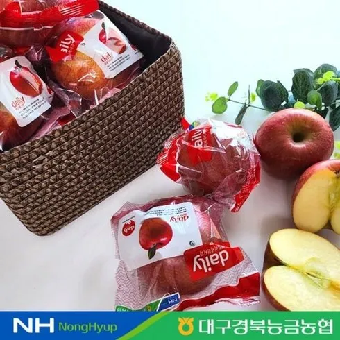 인스타에서 난리난 2023 데일리 세척사과 부사 6kg_총 24250g 풀점 임박