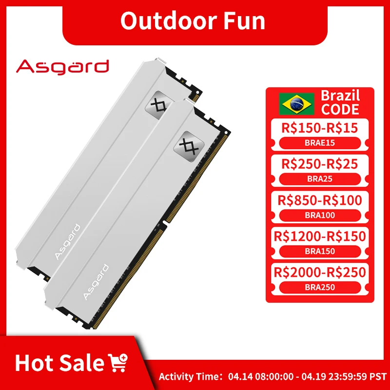 Asgard PC용 데스크탑 램, Feryr 시리즈 메모리, DDR4, 16GB x 2, 3200MHz, 3600MHz, CL18, DDR4 RAM
