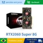 VEINEDA RTX2060Super 8GB 그래픽 카드, GDDR6 256 비트 PCI 익스프레스 3.0×16 1470MHz 2176 유닛, rtx2060Super PC 게이밍 8G 비디오 카드