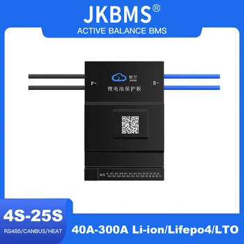 JkBms 액티브 밸런스 Bms 스마트 Bms Lifepo4 리튬 이온 Lto 배터리
