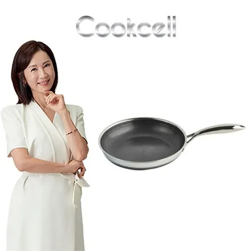 아쉬운소리 안하는 전인화의 쿡셀 세라믹 더블 블랙큐브 프라이팬 3종세트 역대급