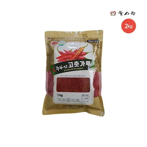 인기 좋은덴 이유가 있다 청송 들사랑청결고춧가루  총2kg 반품률 제로