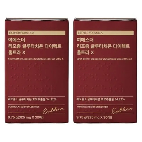 믿고보는 여에스더 리포좀 글루타치온 다이렉트 울트라X  완전 좋아요