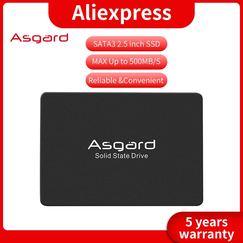 Asgard-SSD 2.5 SATA3 250gb 1TB 2TB 4tb 내장 HDD 1tb