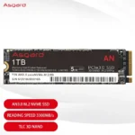 Asgard PCIe3.0 X4 SSD M.2 NVMe 512GB 1T AN3.0 시리즈 3000 메가바이트/초 내장 하드 디스크 m2 2280 노트북 데스크탑