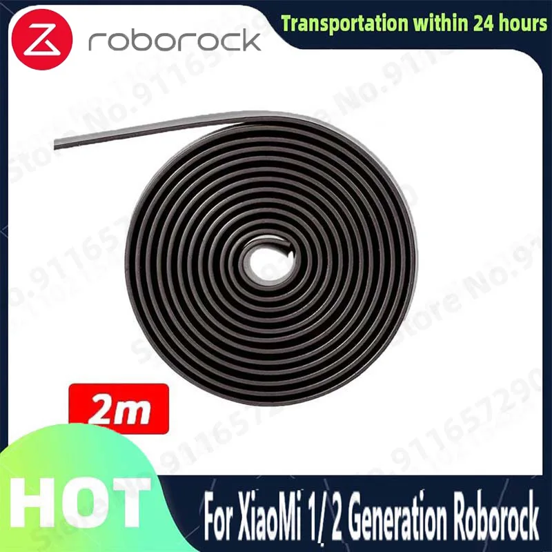 샤오미 Roborock S50 S51 S55 진공 청소기 2M 자기 스트라이프 벽 로봇 청소 로봇 1/ 2 세대 예비 부품