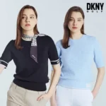 특별한 날을 맞아 DKNY GOLF 24SS 여성 라운드 썸머 니트 2종 스카프 1종 실시간 핫한 제품