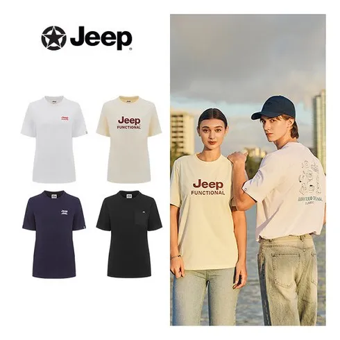 빠른 명절배송 JEEP 남성 24 SUMMER COOL SORONA 반팔 티셔츠 4종 품절임박