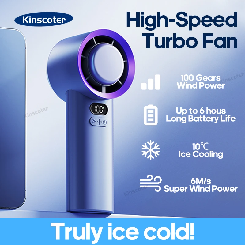 좋은 제품은 항상 품절 ​KINSCOTER 휴대용 핸드헬드 터보팬 100 풍속 조절식 미니 개인용 선풍기 배터리 작동 전기 속눈썹 선풍기 Portable Handheld Turbo Fan 100 Wind Speeds Adjustable Mini Personal Fan Battery Operated Electric Eyelash Fan 사랑하는 이에게
