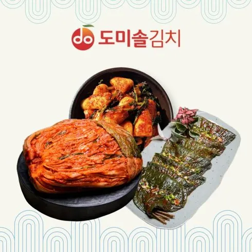 유튜버가 추천한 명절선물 도미솔김치3종세트11kg  완전 좋아요