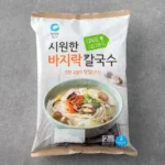 명절마다 사랑받는 칼국수밀키트 완전 좋아요