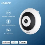 .핫한 행사 ​2024 요즘 sns에서 난리난 Reolink 6MP Fisheye 보안 카메라 2.4/5GHz WiFi 카메라 양방향 오디오 사람 동작 감지 실내 360° 파노라마 PoE 카메라  리뷰 최다로 엄선된 최고의 제품을 소개합니다. 특가하라