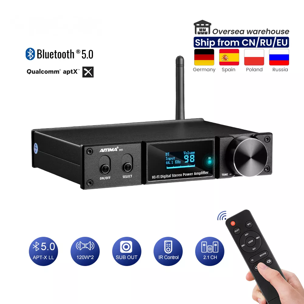 반짝 혜택 .24시간 한정 ​2024&nbsp;요즘 sns에서 난리난 AIYIMA-D05 5.0 블루투스 사운드 앰프 120W × 2 HIFI 2.1 채널 디지털 파워 앰프&nbsp; 리뷰 최다로 엄선된 최고의 제품을 소개합니다. 오늘 원픽