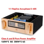 인기템 ​2024 요즘 sns에서 난리난 AMXEKR 1:1 복제 Accuphase E-405 클래스 A 및 B 고출력 증폭기  리뷰 최다로 엄선된 최고의 제품을 소개합니다. 베스트기획전