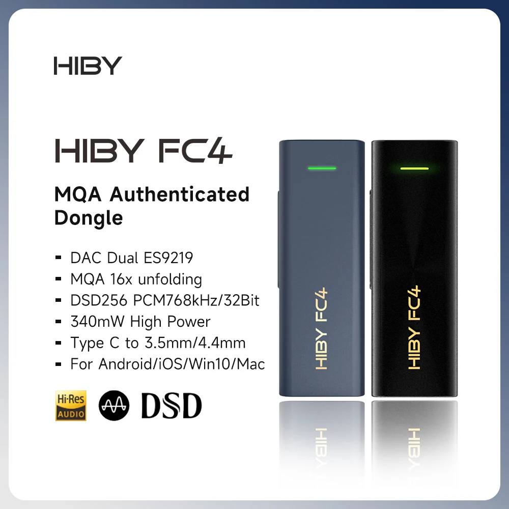굿템 ​2024&nbsp;요즘 sns에서 난리난 HiBy FC4 MQA 16X 동글 타입 C USB DAC 오디오 HiFi 디코더&nbsp; 리뷰 최다로 엄선된 최고의 제품을 소개합니다. 스타일 기획전