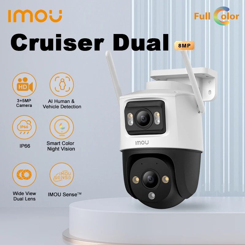 기획전 ​2024&nbsp;요즘 sns에서 난리난 IMOU PT 와이파이 IP 카메라 크루저 듀얼 6MP 8MP 10MP 듀얼 렌즈 양방향 토크 야외 AI 인간 및 차량 감지 보안 카메라&nbsp; 리뷰 최다로 엄선된 최고의 제품을 소개합니다. 특별혜택