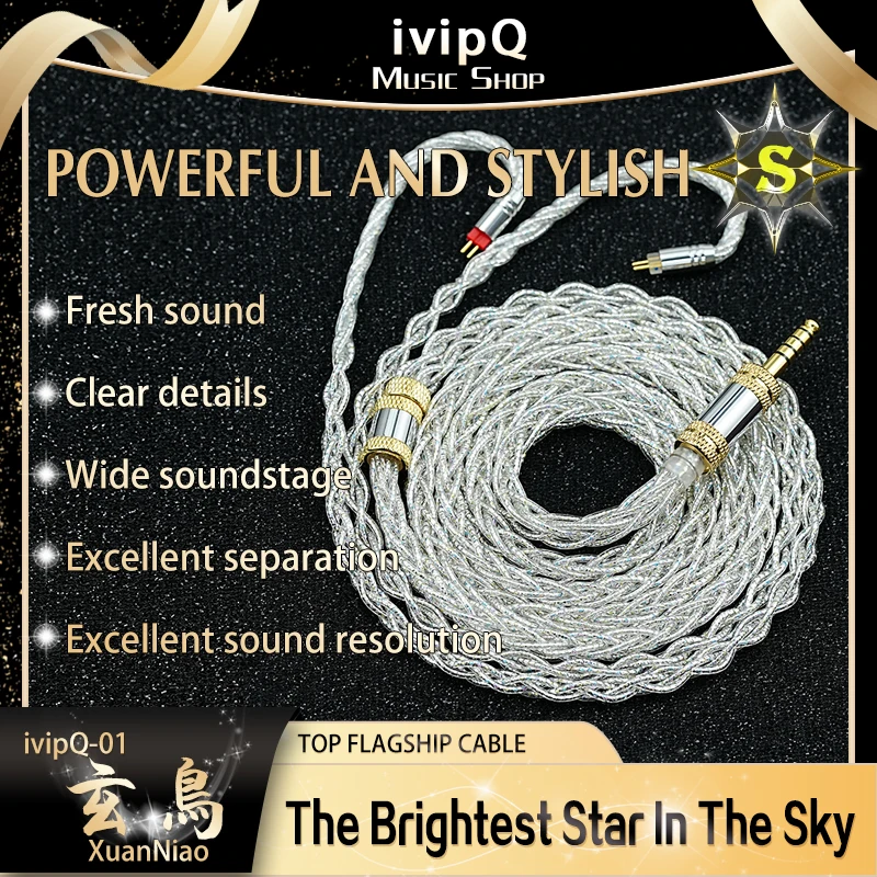 인기상품 ​2024&nbsp;요즘 sns에서 난리난 IvipQ-01 DIY 플래그십 이어폰 업그레이드 케이블&nbsp; 리뷰 최다로 엄선된 최고의 제품을 소개합니다. 덕후 모여라