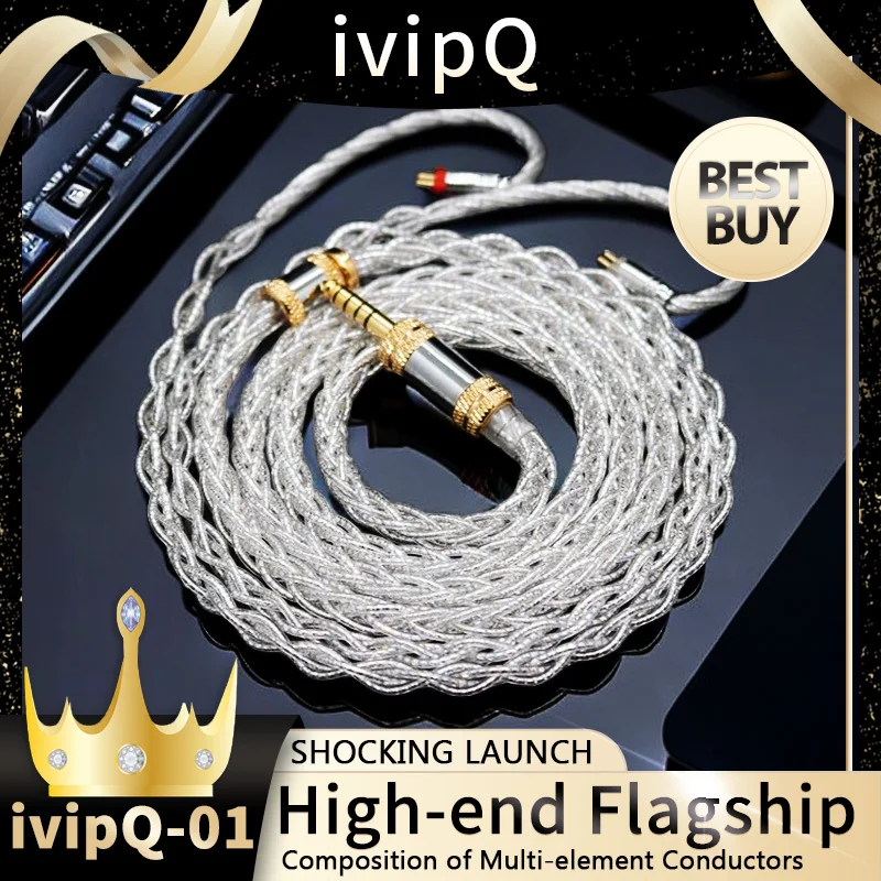 종료 D-1 ​2024&nbsp;요즘 sns에서 난리난 IvipQ-01 DIY 플래그십 이어폰 업그레이드 케이블&nbsp; 리뷰 최다로 엄선된 최고의 제품을 소개합니다. 왜 이렇게 인기가