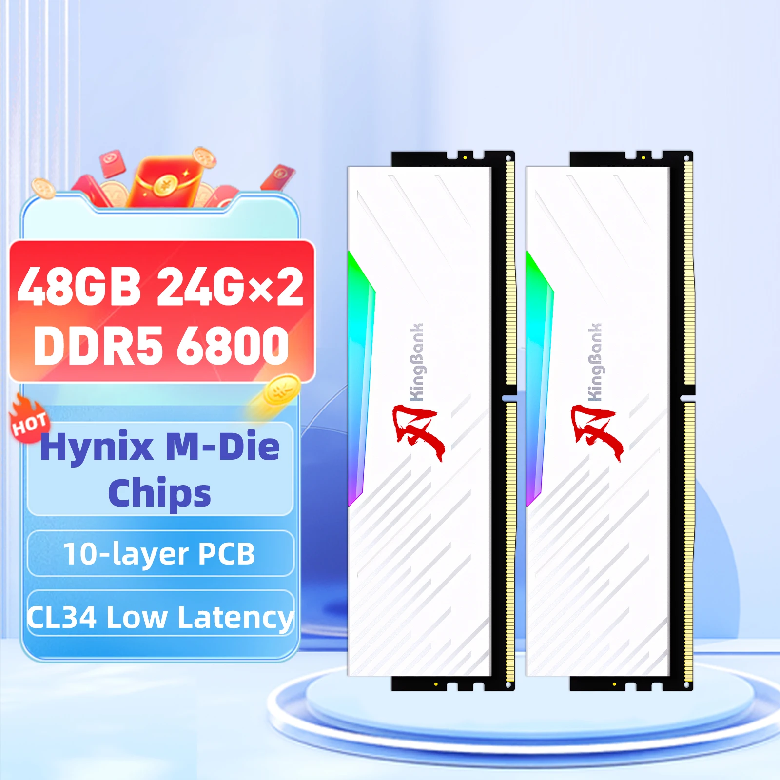 인기상품 ​2024&nbsp;요즘 sns에서 난리난 KingBank 듀얼 채널 DIMM 데스크탑 메모리 램&nbsp; 리뷰 최다로 엄선된 최고의 제품을 소개합니다. 걱정끝