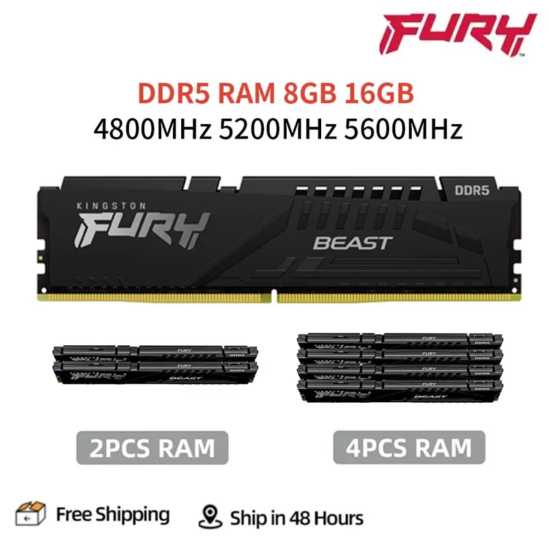 BEST특가전 ​2024&nbsp;요즘 sns에서 난리난 Kingston Fury Beast 데스크탑 메모리&nbsp; 리뷰 최다로 엄선된 최고의 제품을 소개합니다. 올해도