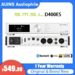 장인의 솜씨 ​2024 요즘 sns에서 난리난 SMSL D400ES 오디오 디코더 MQA-CD DAC 칩  리뷰 최다로 엄선된 최고의 제품을 소개합니다. 연속인기