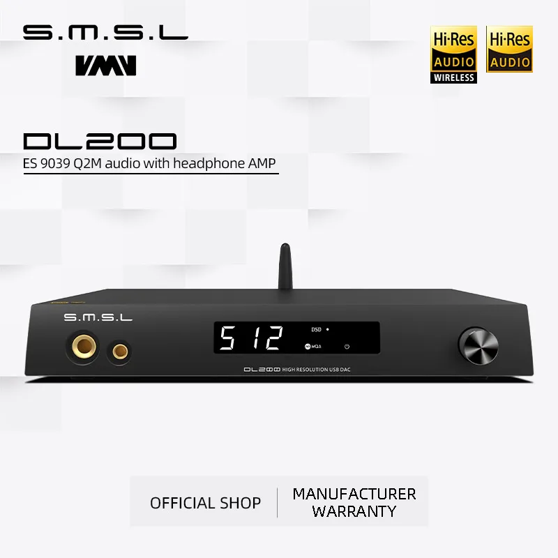 앵콜특가 ​2024&nbsp;요즘 sns에서 난리난 SMSL DL200 앰프 오디오dac 블루투스 hifi 디코딩 및 헤드폰 앰프 디지털 변환기 아날로그 to 디지털 MQA-CD ES9039Q2M 트루 밸런스드 블루투스 APTX HD OPA1612 DSD512&nbsp; 리뷰 최다로 엄선된 최고의 제품을 소개합니다. 혜택ON