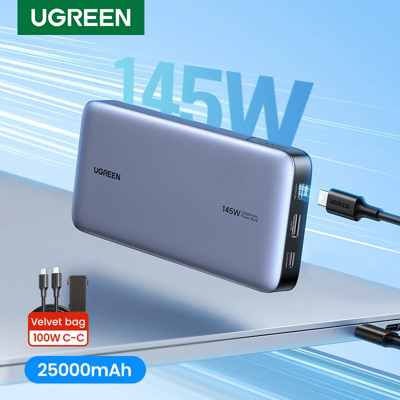 가성비템 ​2024&nbsp;요즘 sns에서 난리난 UGREEN 140W 전원 은행 휴대용 25000mAh PD 빠른 충전 PowerBank 노트북 노트북 Xiaomi 13 빠른 충전 외부 배터리&nbsp; 리뷰 최다로 엄선된 최고의 제품을 소개합니다. 미리준비하는