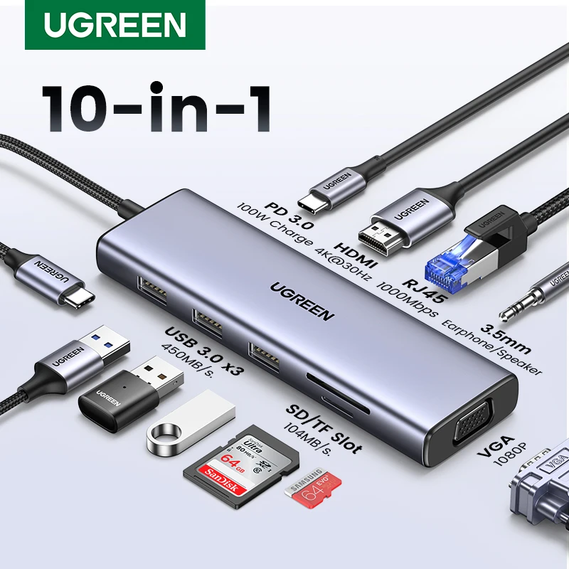 추천 많음 ​2024&nbsp;요즘 sns에서 난리난 UGREEN USB C 허브&nbsp; 리뷰 최다로 엄선된 최고의 제품을 소개합니다. 인기상품은 못참는다