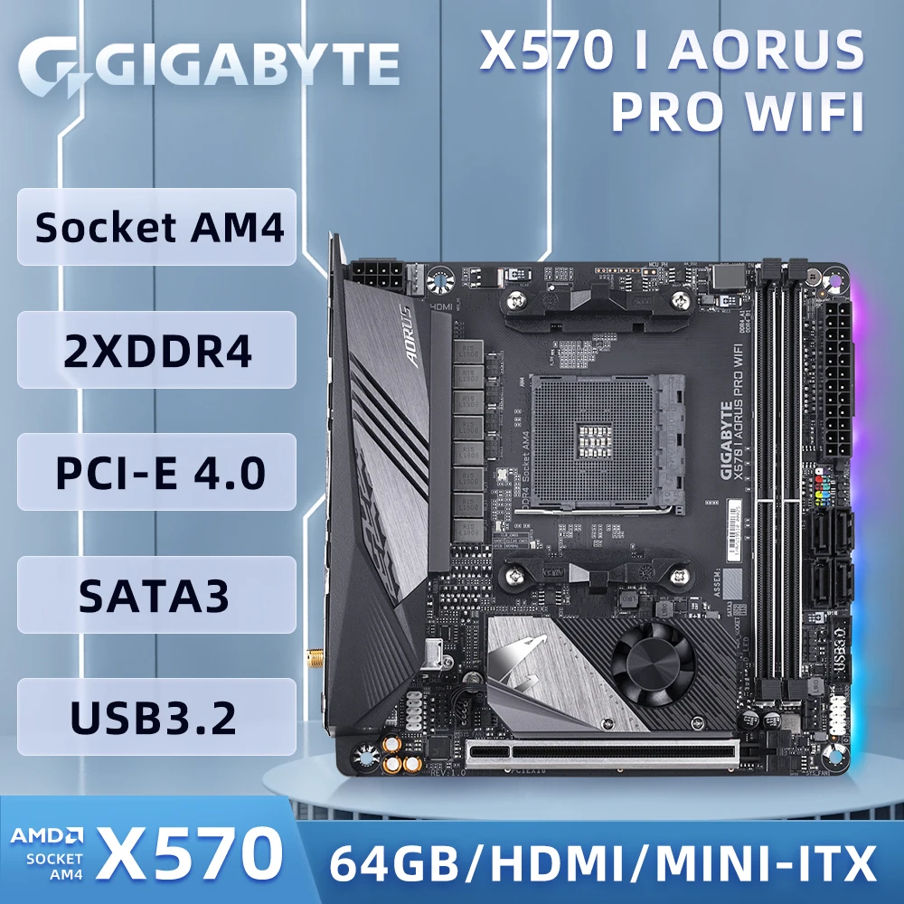 특가제품 ​2024&nbsp;요즘 sns에서 난리난 기가바이트 X570 I AORUS PRO 와이파이 마더보드&nbsp; 리뷰 최다로 엄선된 최고의 제품을 소개합니다. 신상특집