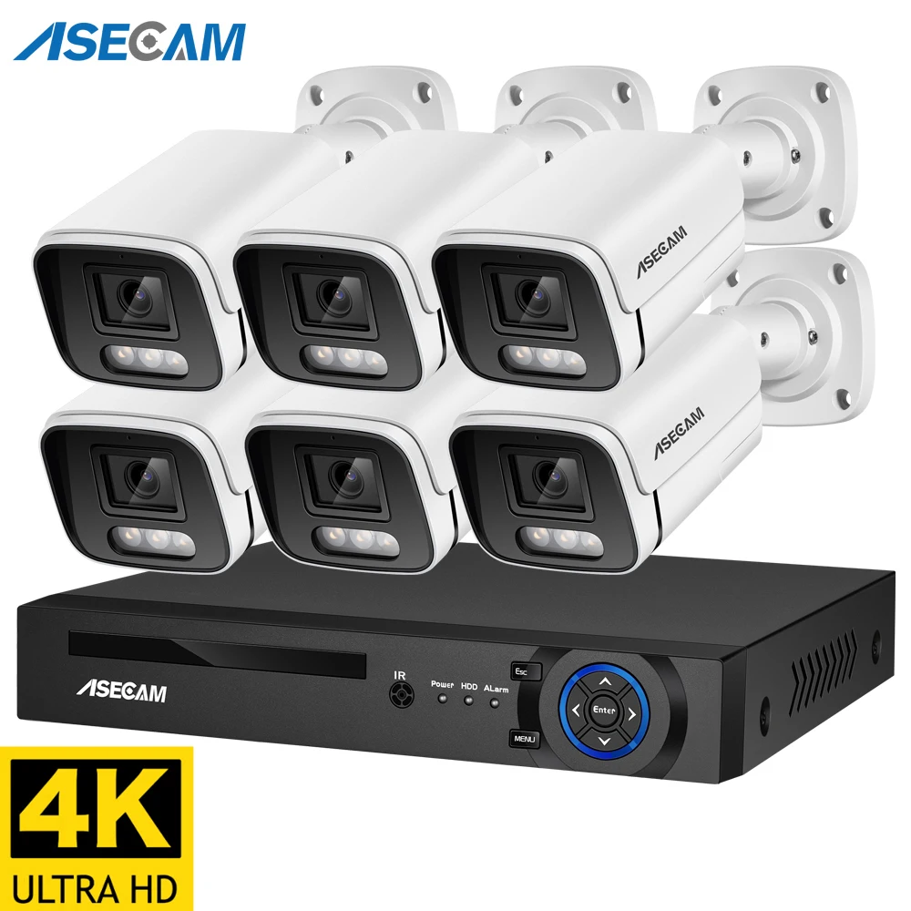 추천 많음 ​2024&nbsp;요즘 sns에서 난리난 신제품 4K 보안 카메라 시스템 8MP 음성 마이크 CCTV POE NVR AI 색상 야간 홈 비디오 감시 카메라 야외 세트&nbsp; 리뷰 최다로 엄선된 최고의 제품을 소개합니다. 베스트기획전