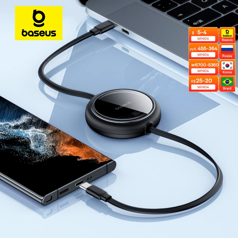 프리미어 상품 ​2024&nbsp;요즘 sns에서 난리난 Baseus 개폐식 USB C 케이블&nbsp; 리뷰 최다로 엄선된 최고의 제품을 소개합니다. 특별혜택