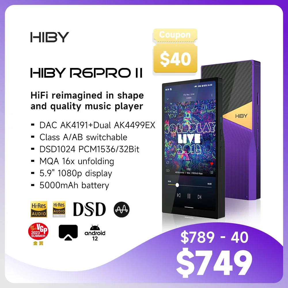 특가제품 ​2024&nbsp;요즘 sns에서 난리난 HiBy 안드로이드 뮤직 플레이어 와이파이 블루투스 USB DAC 헤드폰&nbsp; 리뷰 최다로 엄선된 최고의 제품을 소개합니다. 많을까요?