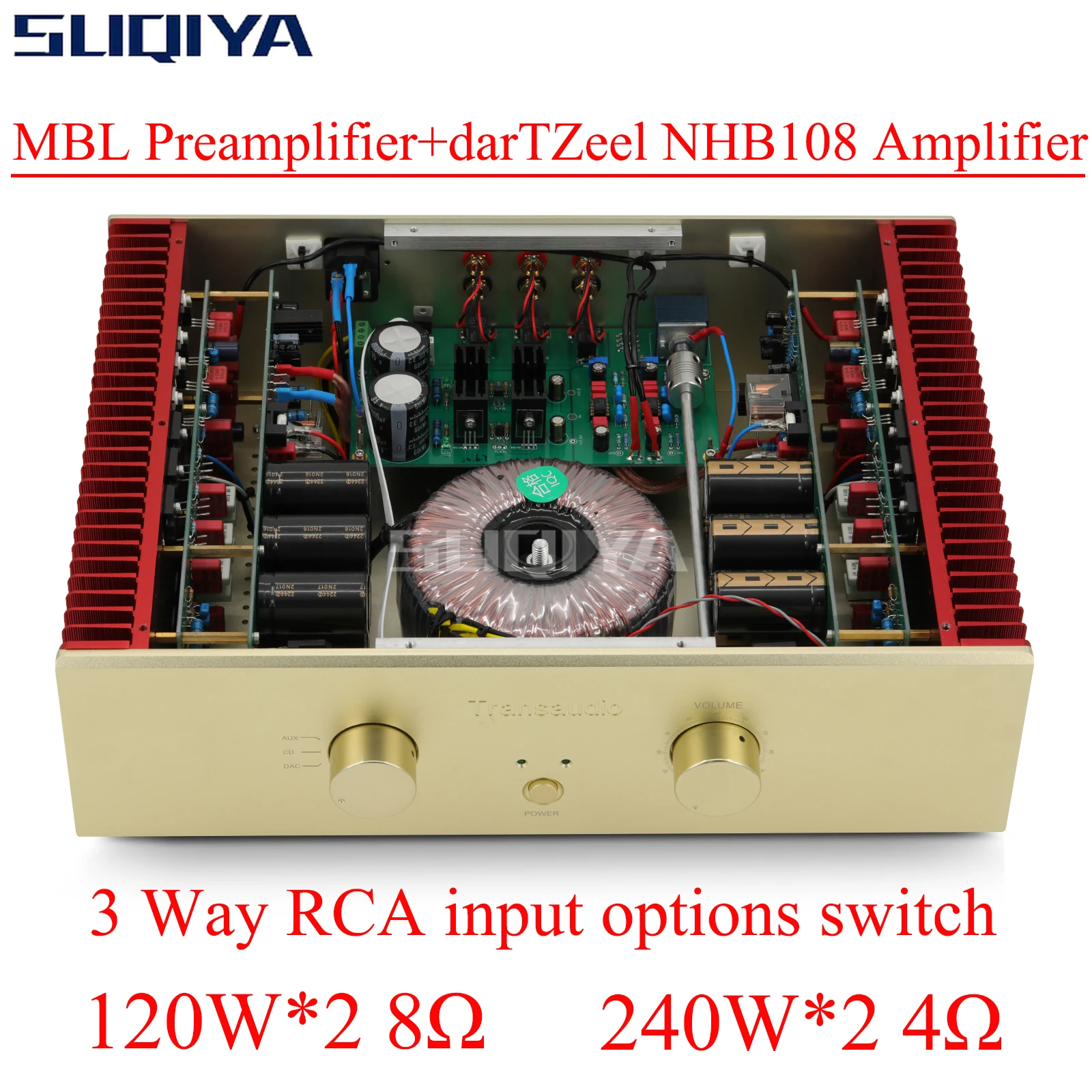 장인의 솜씨 ​2024 요즘 sns에서 난리난 SUQIYA-240w * 2 1:1 복사 DARTZeel 108 라인 전력 증폭기  리뷰 최다로 엄선된 최고의 제품을 소개합니다. 스타일 기획전