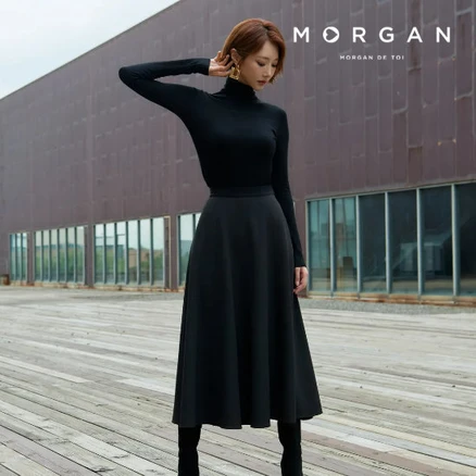 꾸준한 사랑을 받은 요즘 대세인 ​모르간 밴딩 훌스커트 완벽한 스팩은 어디까지일까요? 상세히 리뷰 해보겠습니다.