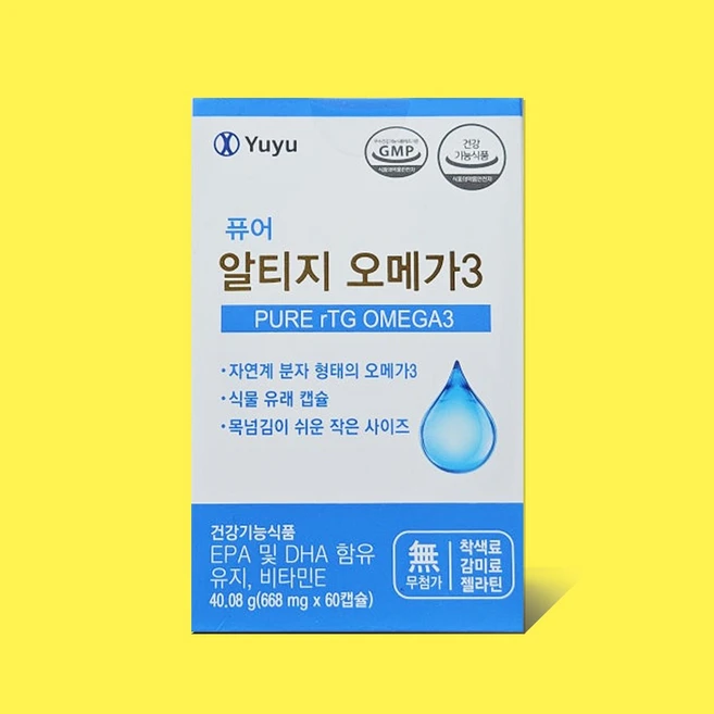 최저가만 선정 요즘 대세인 ​유유제약오메가3 완벽한 스팩은 어디까지일까요? 상세히 리뷰 해보겠습니다.