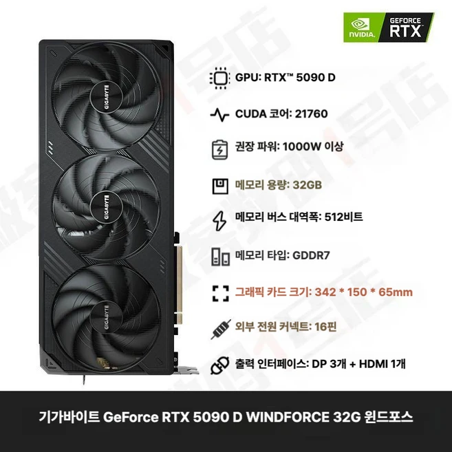오늘 추천드려야 할 rtx5090 후회하지 않습니다