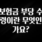 MZ세대 “주목” 보험금 부당 수령이란 무엇인가요? 잠깐 확인해보세요