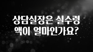 정성을 담은 상담실장은 실수령액이 얼마인가요? 업데이트된 소식입니다