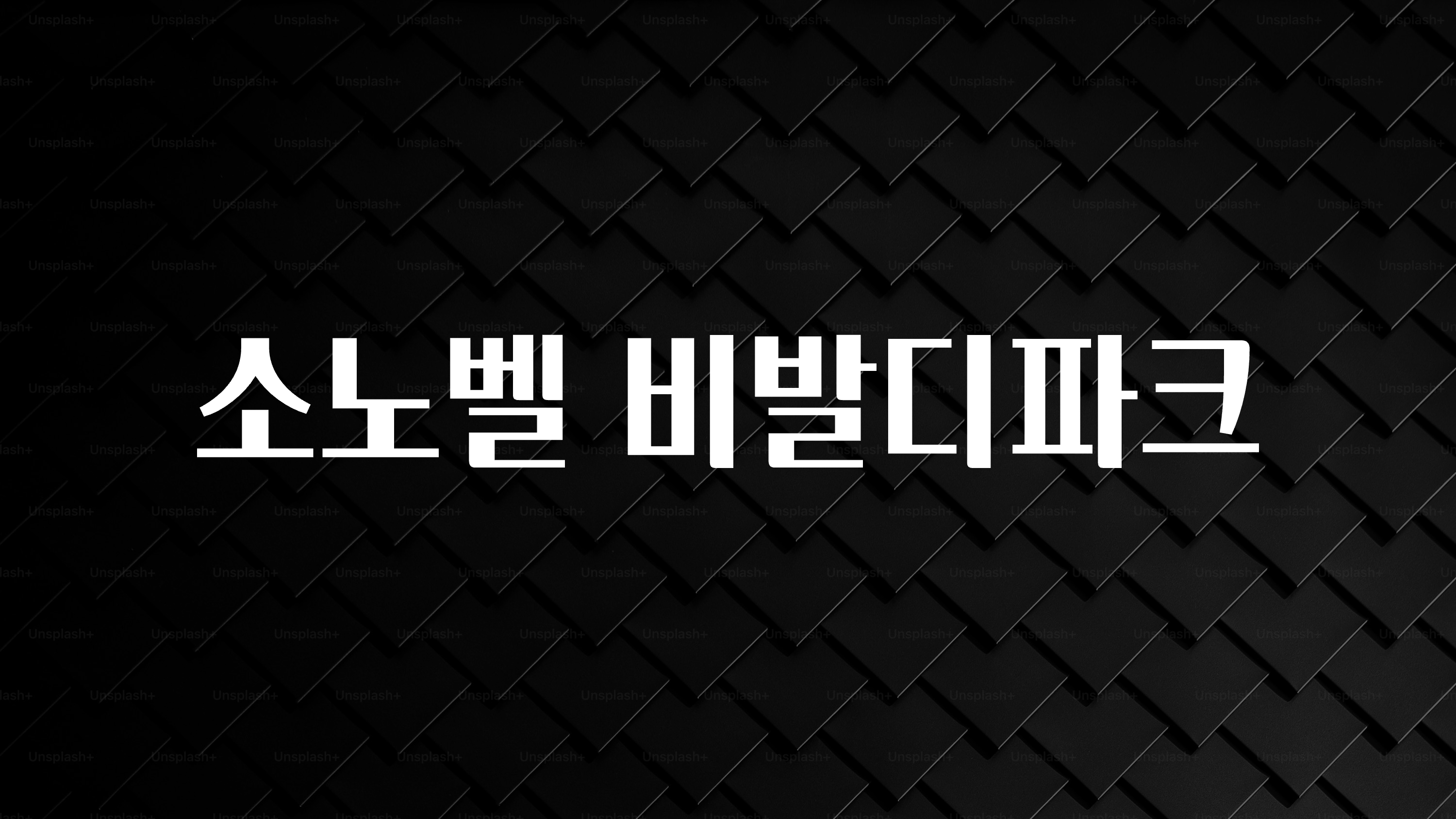 MZ세대 “주목” 소노벨 비발디파크 잠깐 확인해보세요