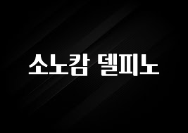인스타 정보 소노캄 델피노 무조건 확인