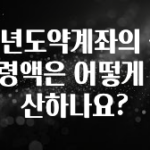 인스타 정보 청년도약계좌의 실수령액은 어떻게 계산하나요? 요약본만 확인해보세요