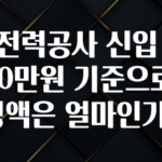 품절이 임박한 한국전력공사 신입 연봉 4100만원 기준으로 실수령액은 얼마인가요? 지금 소개할게요